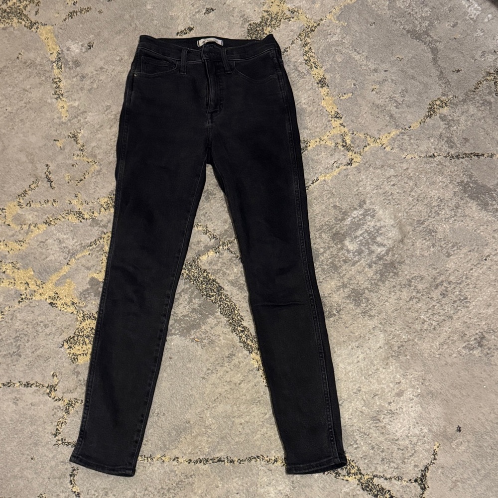 Madewell Women's Black Skinny Jeans